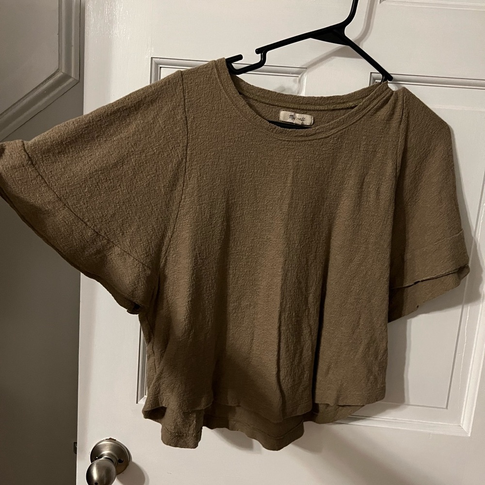 Madewell Olive Green Top